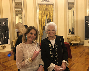 Con La Senatrice a vita Liliana Segre