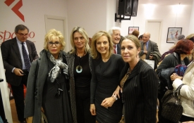 con Ginevra Carrassi, Antonella Romiti, Elisabetta Marini